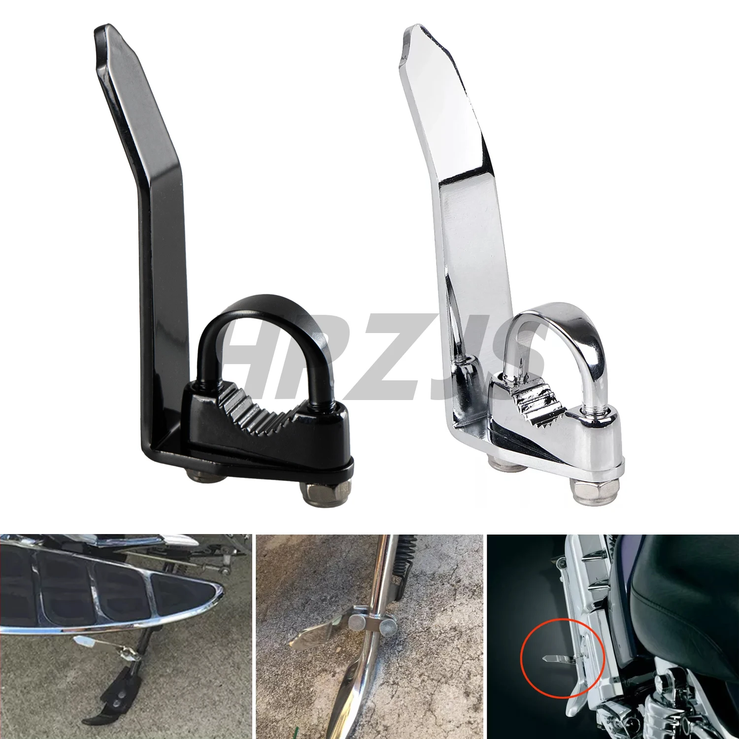 

Motorcycle Kickstand Extension For Honda VTX 1300 1800 C/R/S/T VT1300 Yamaha Roadliner Stratoliner XV1900M/S/CTF Kawasaki Suzuki