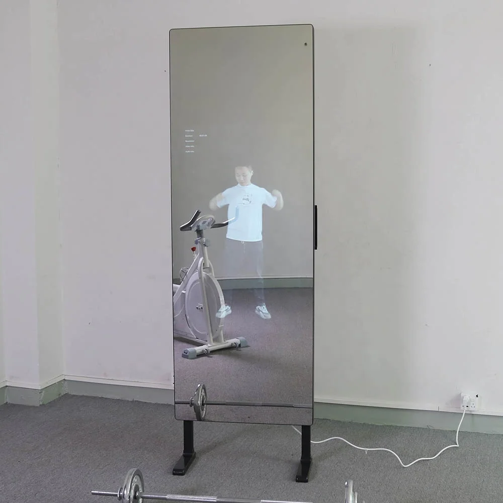 Gym Reclame Interactieve Android Wifi Lcd Fitness Smart Spiegel Tystart Intelligent Touch Screen 32 Inch Aangepaste Logo
