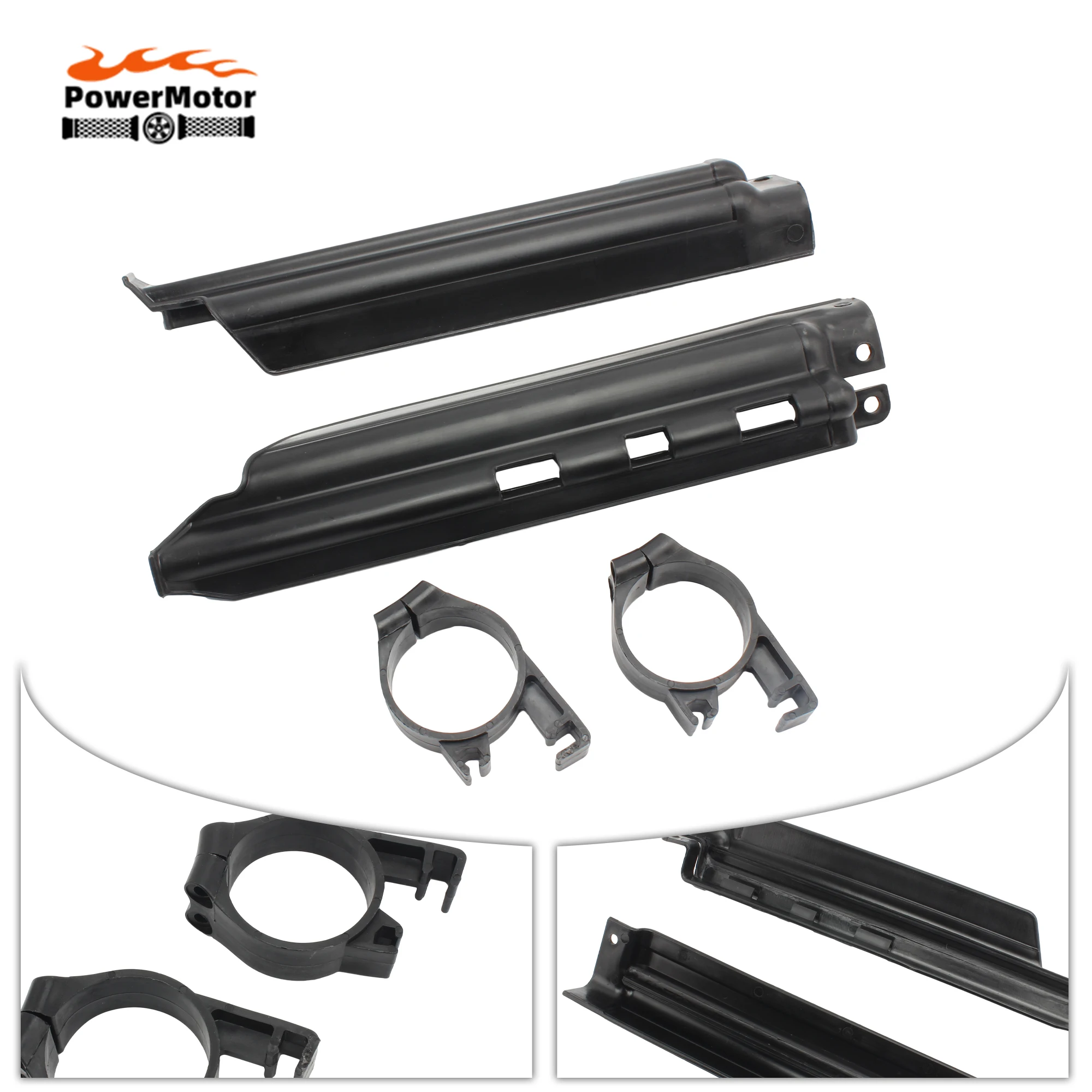 

Motorcycle Front Fork Guide Guards Covers For Kawasaki KLX 650 KLX650 1993-1996 KDX200 KDX250 1993-1994 Motocross Modified Parts