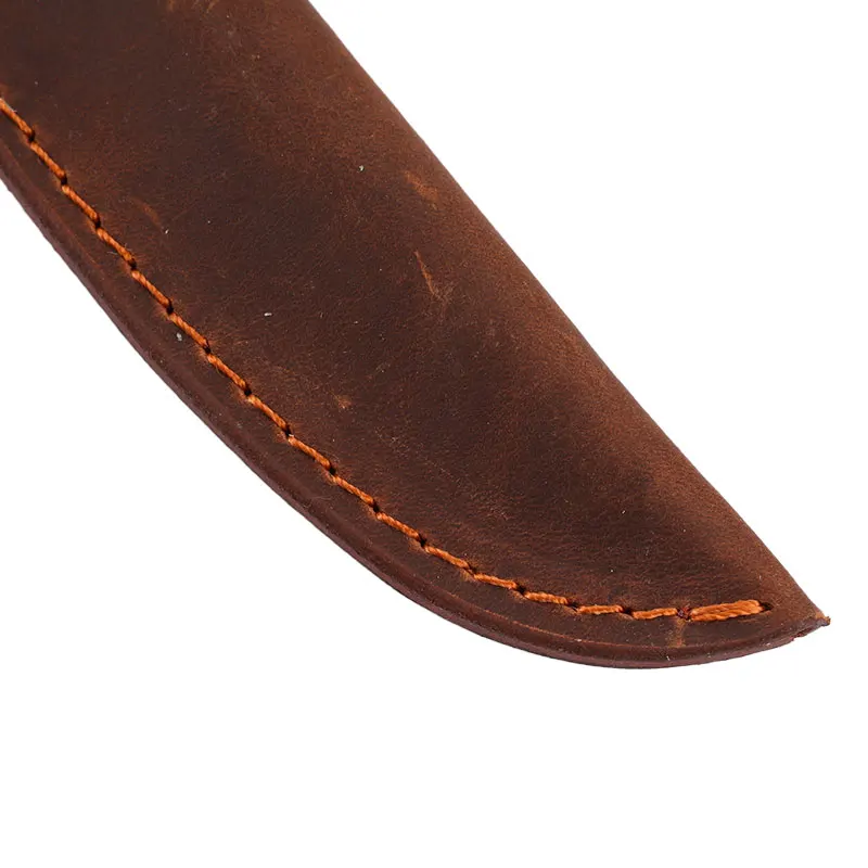 Cowhide Leather Sheath For Straight Knife Cowhide Leather Case For Fruit Knife