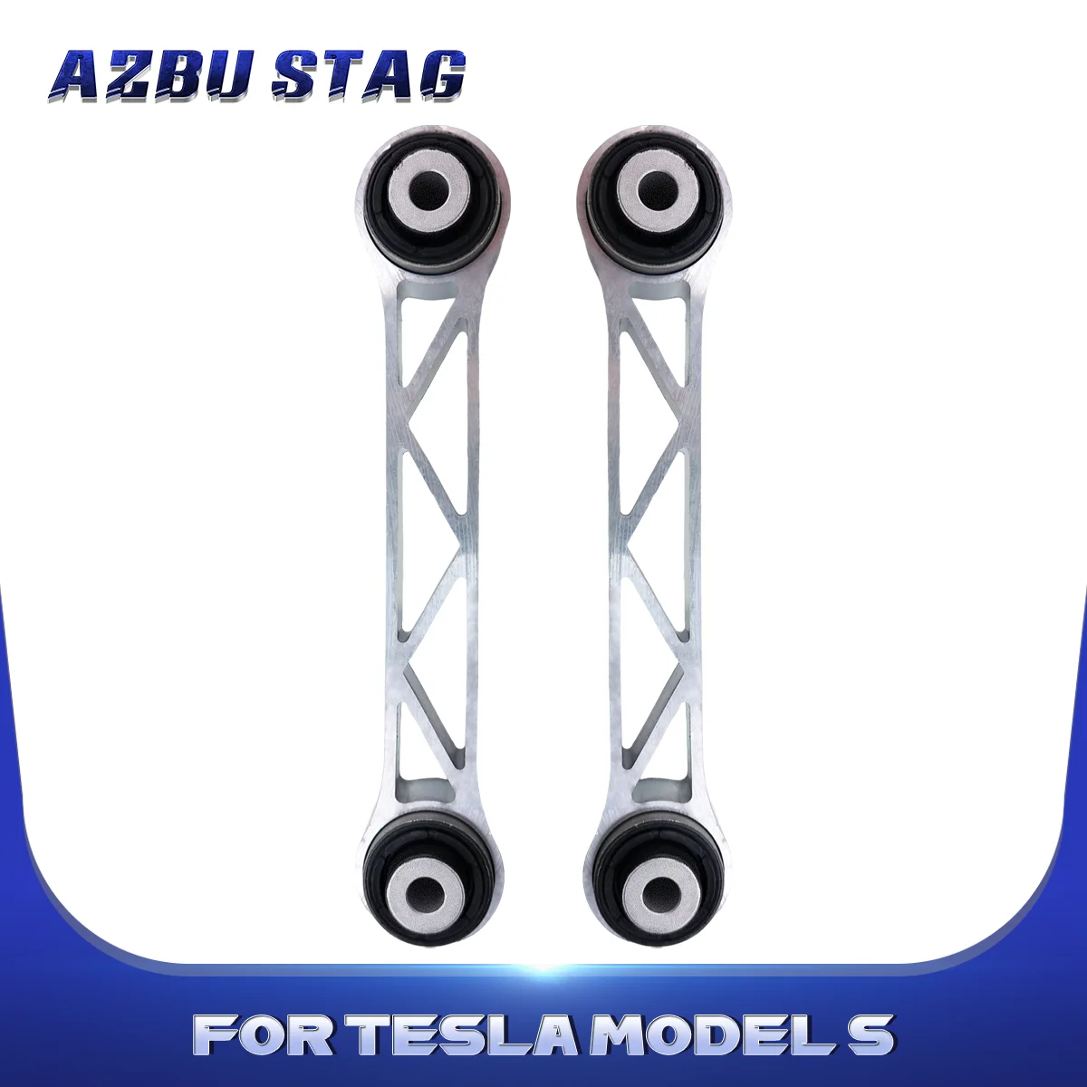 

AzbuStag 2Pcs Rear Left Right Control Arm Connecting Rod for Tesla Model S 2012 2013 2014 2015 2016 2017 2018-2022
