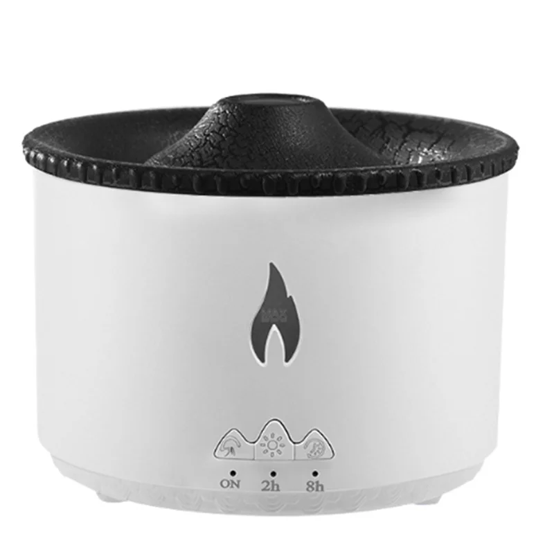 

AC39-Дымчатое кольцо, диффузор с вулканическим пламенем, 360 мл, диффузор для ароматерапии, эфирное масло, увлажнитель воздуха, рождественский подарок, вилка европейского стандарта