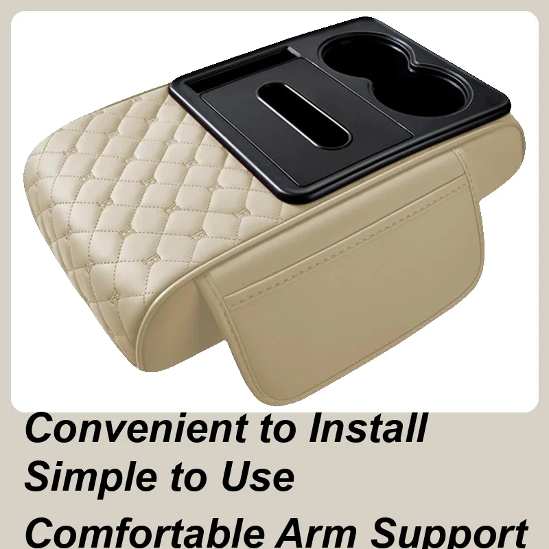 

Car Armrest Storage Box Multipurpose Center Console Storage Box Auto Armrest Seat Box Cover Car Interior Organizer For Various