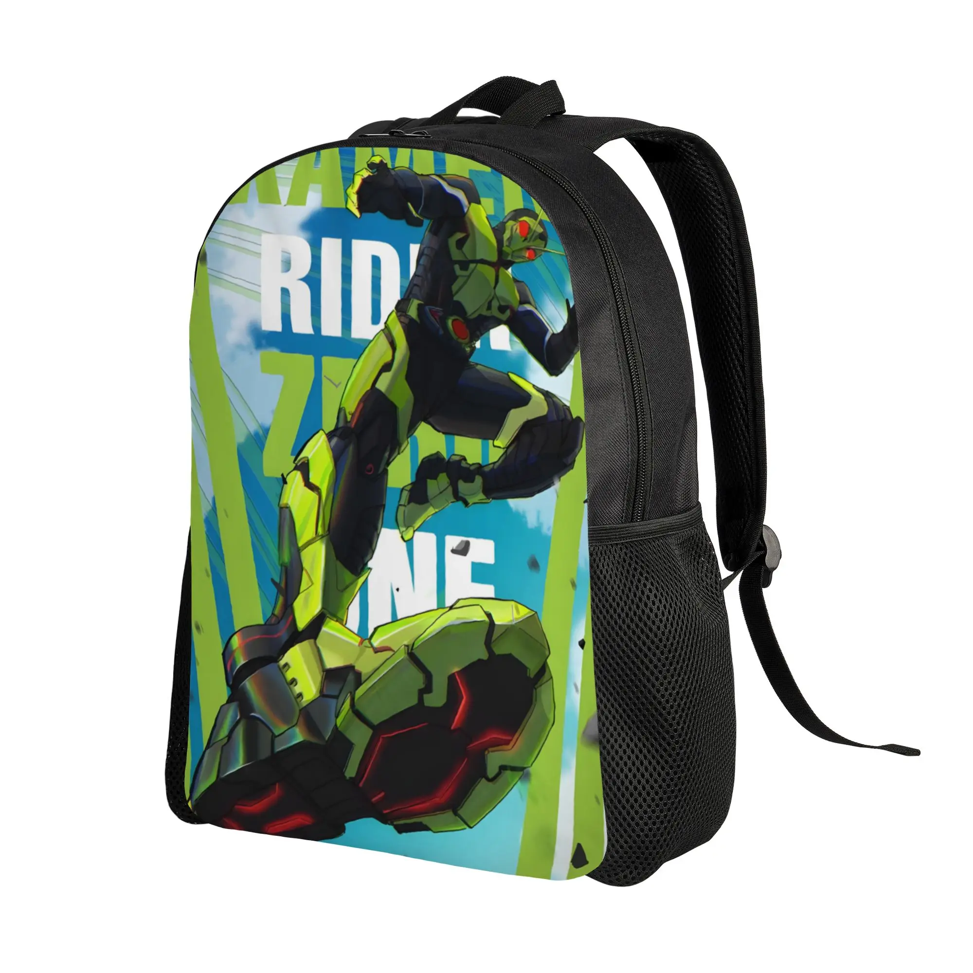 1Piece Kamen Rider Anime Laptop Bag Rising Hopper Kick Backpack New Semester Begins