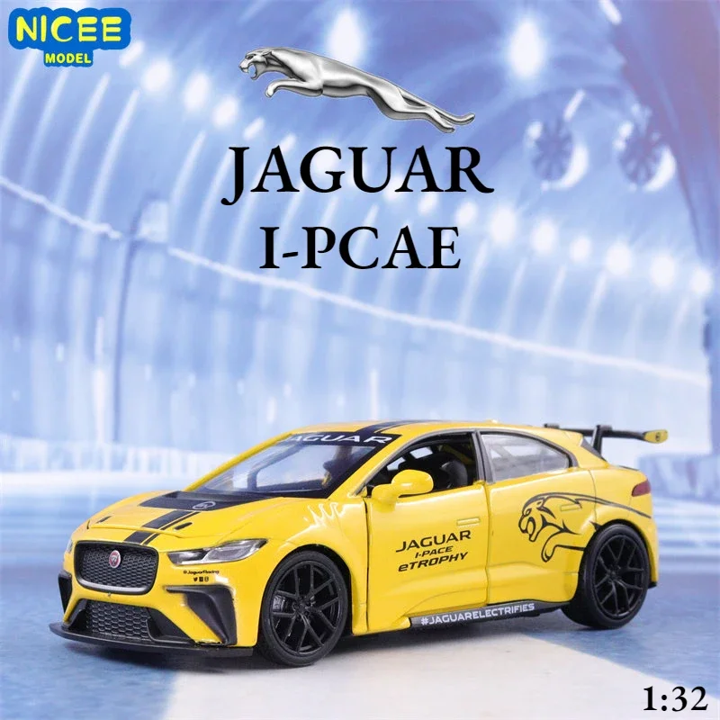 

1:32 Jaguar I-PCAE спортивный автомобиль высокая имитация литая металлическая модель автомобиля из сплава со звуком светильник Pull Back коллекция детских игрушек подарки F160
