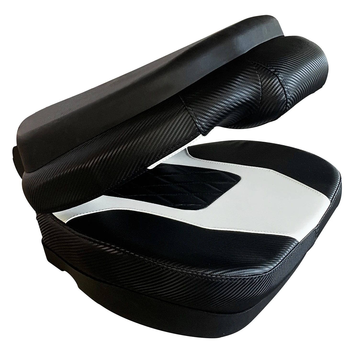 STLF HANSE MARINE عالية الجودة ديلوكس قابلة للطي أسفل مقعد قارب الصيد مخصص مقاوم للماء مقاعد الخفافيش العائمة #5