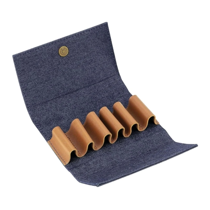 

Elegant Roller Bottle Carriers Soft Fabric Delicate Pouches for Travel Essential