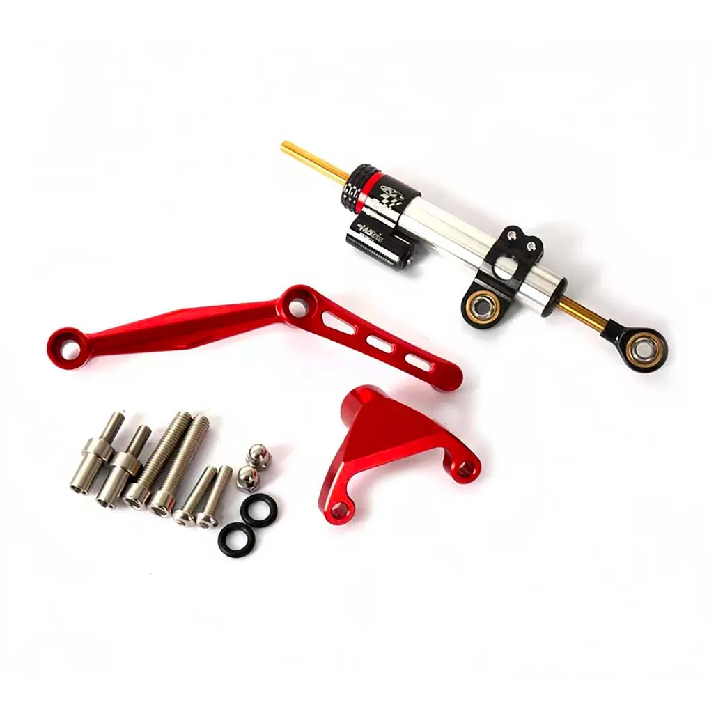 For Ducati Monster 950 modified titanium ruler direction damper bracket fittings