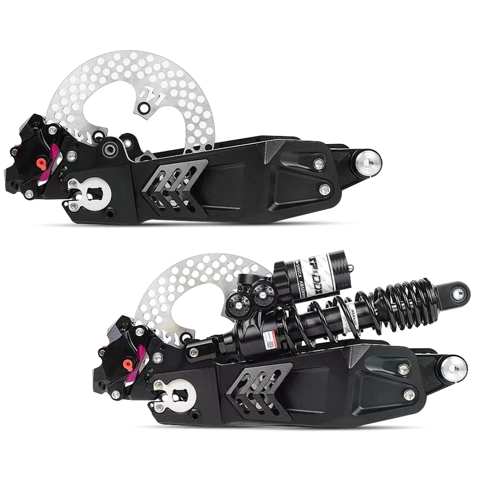 NIU Ninebot Electric Scooter Modified Rear Wheel Swing Arm Disc Brake Shock Absorber Set For NIU N1S Ninebot E/N/M Serie Model
