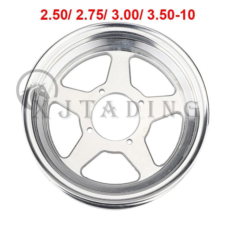 

10 inch Aluminum wheel hub 2.50-10 2.75-10 3.00-10 3.50-10 vacuum Rims For Monkey Bike golden boy Motorcycle Electric scooter