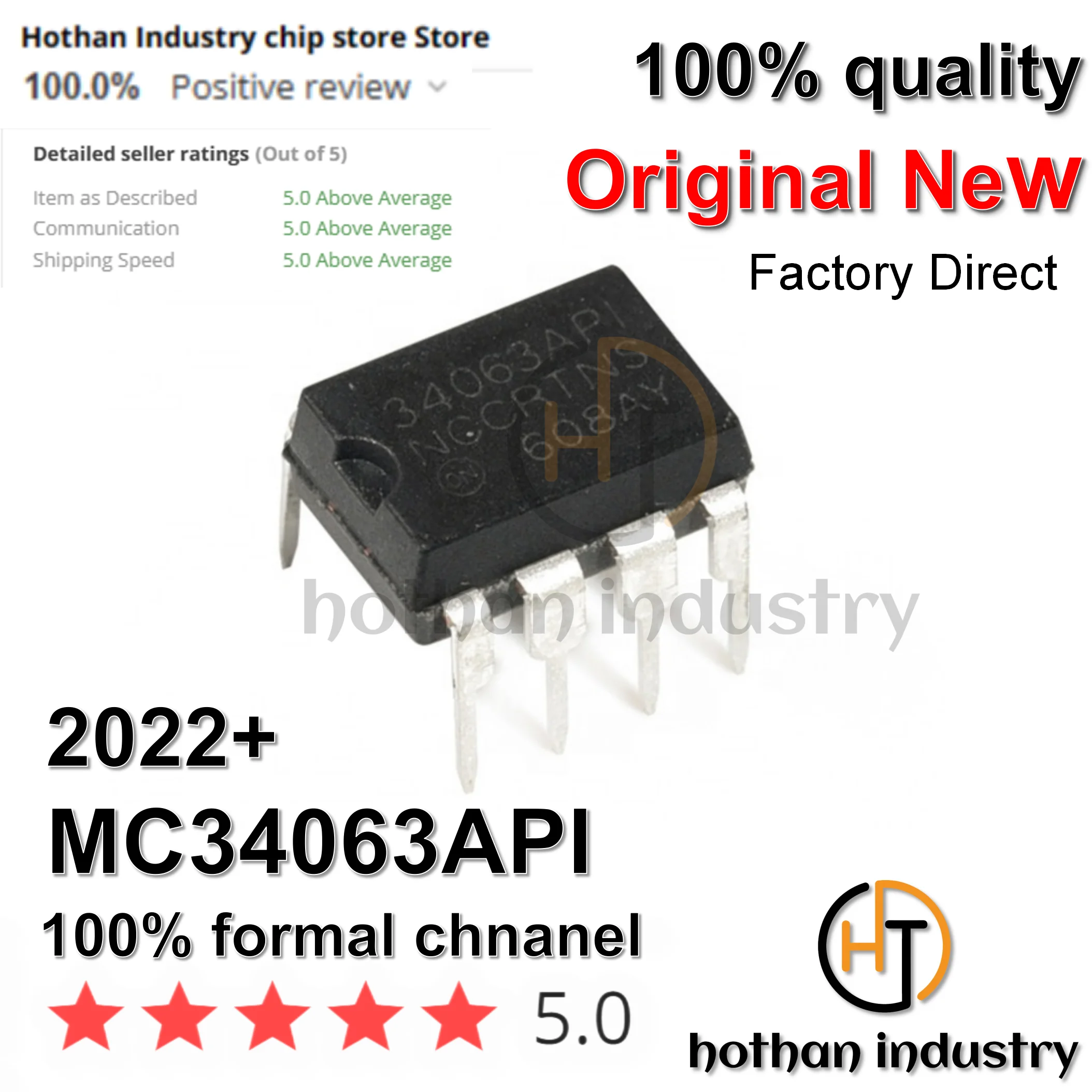 （5PCS）MC34063API  34063API  High Quality New 100% Original