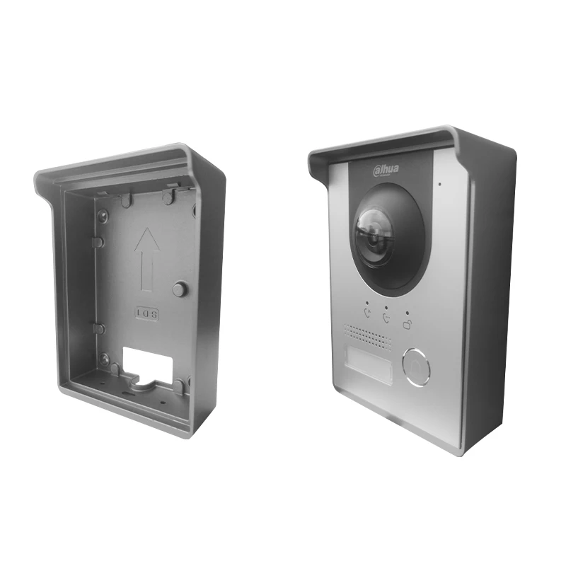 Dahua VTM05R Rain Coverพื้นผิวสําหรับVideo Intercom VTO2202F-P-S3 VTO2201F-P-S3 อลูมิเนียมยึด
