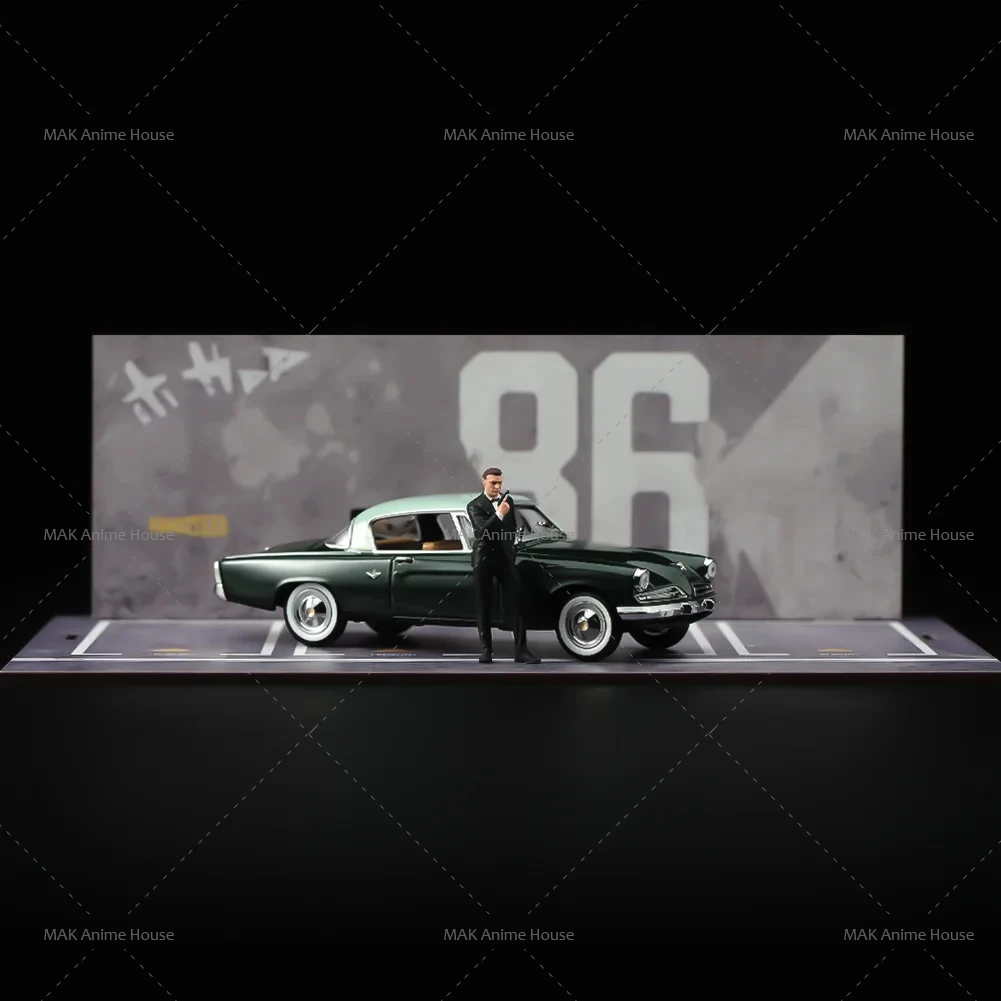 3d impresso miniaturas 1/64 1/43 1/87 grã-bretanha agente pistola terno masculino cena tridimensional adereços figuras modelo decoração