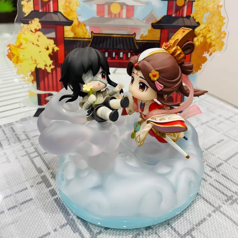 

New Original Heaven Officials Blessing Figure Xie Lian Hua Cheng Model Dolls Anime Tian Guan Ci Fu Action Figure Q Version Toy