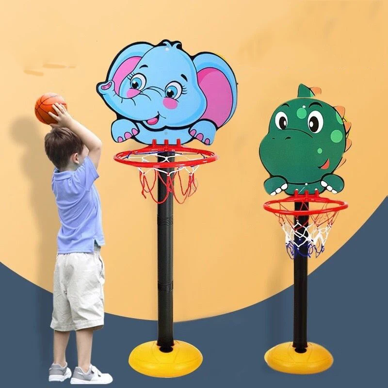 Baby Toys Basketball Ball Sucker Dinosaur Toy For Kids 2 To 4 Year Old Boy 1 Year Birthday Gift  Outdoor Indoor Sport Board Game