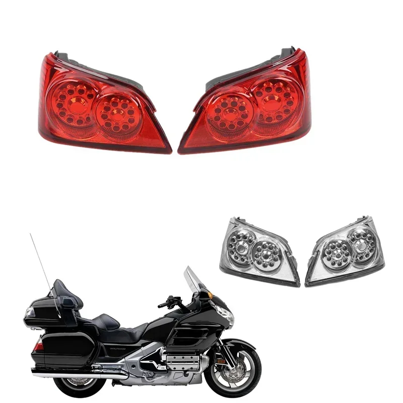 

For Honda Gold Wing GL1800 2006-2011 2007 Motorcycle Acsessories LED Tail Brake Turn Signals Light Trunk Motor