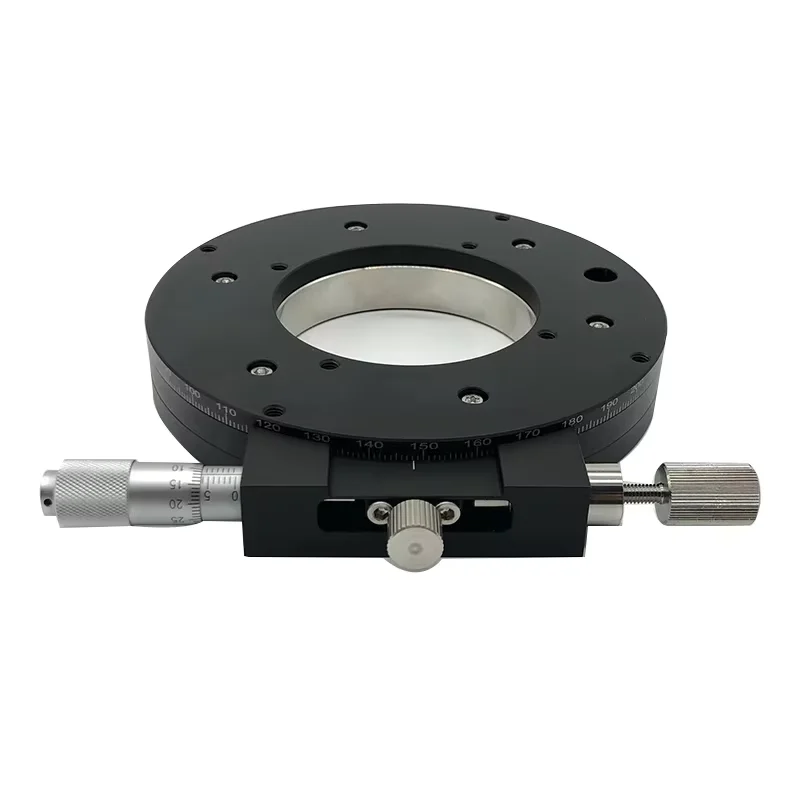 Rotazione cava manuale asse R fase 360 °   Piattaforma mobile ottica per sintonizzazione fine PT-SR80