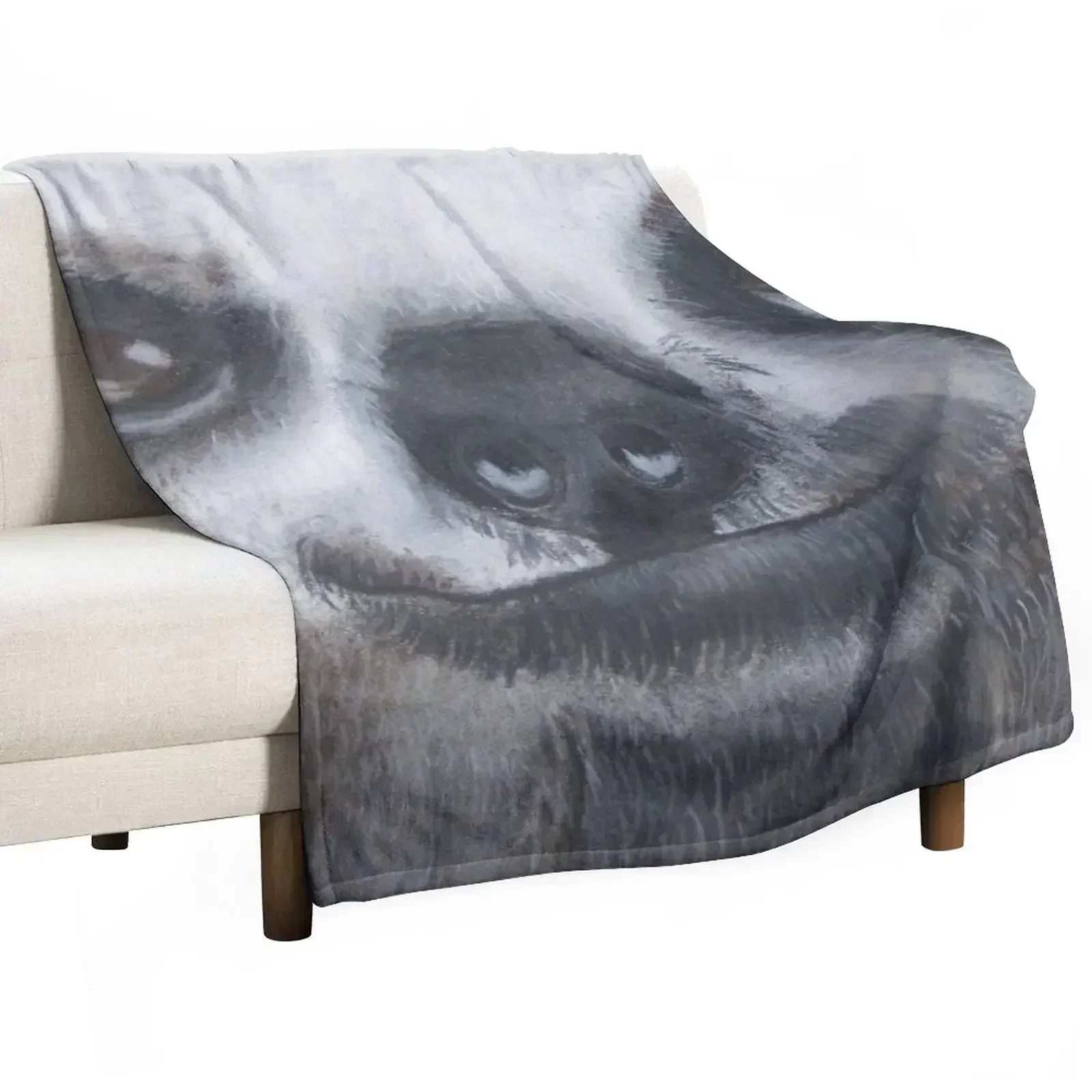 

Slow Sloth Throw Blanket Soft Solid Color Blanket for Couch Bed