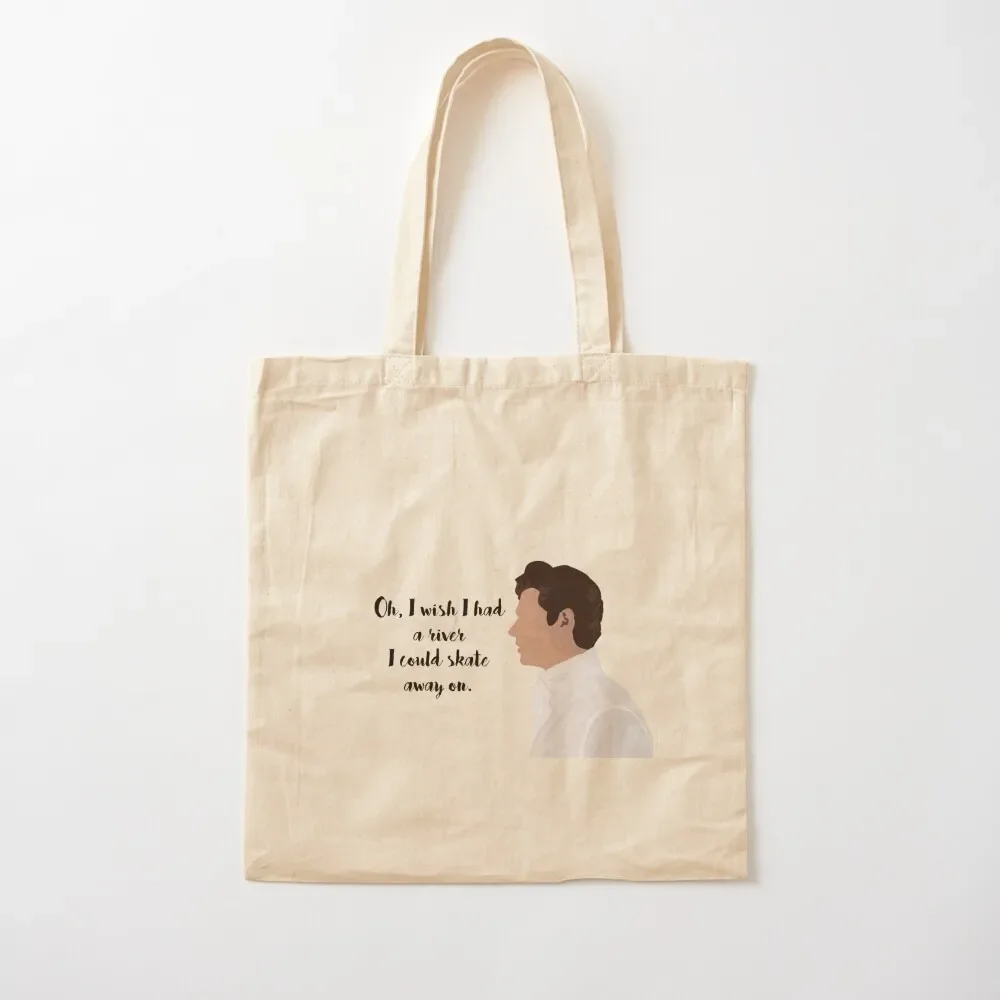 

I Wish I had a River Tote Bag shopping trolley bag shoping bag Women's beach bags free delivery bags