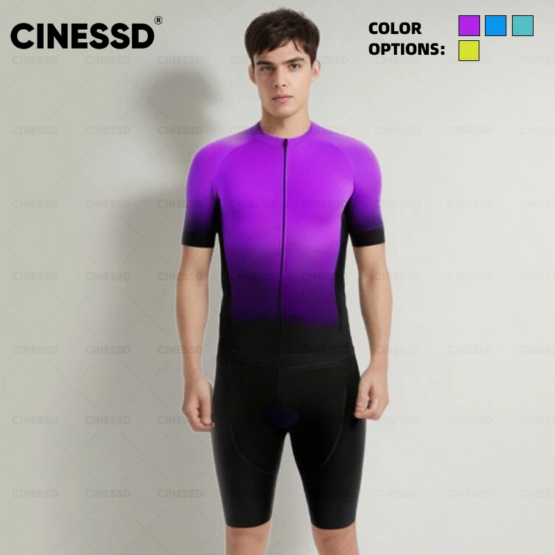 2024 maglie da ciclismo da uomo imposta vestiti da bicicletta da strada estivi Bicicleta Maillot New Pro Team Man Mtb Bike Jersey Suit abbigliamento