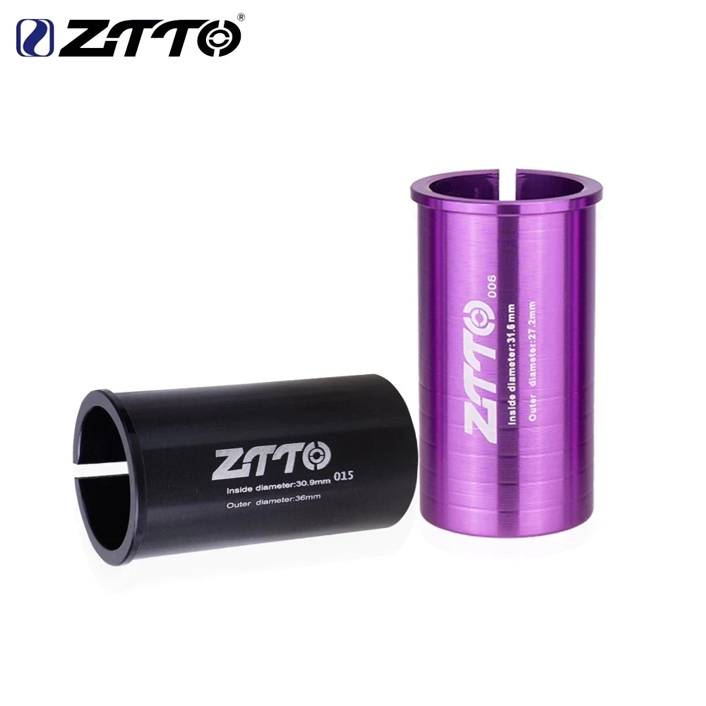 ZTTO Dead Fly Road Bike Seat Tube Adapter Seatpost Reducing Sleeve 22.2/25.4/27.2/28.6/30.0/30.4/30.9/31.6/31.8/33.9/34.9/36mm