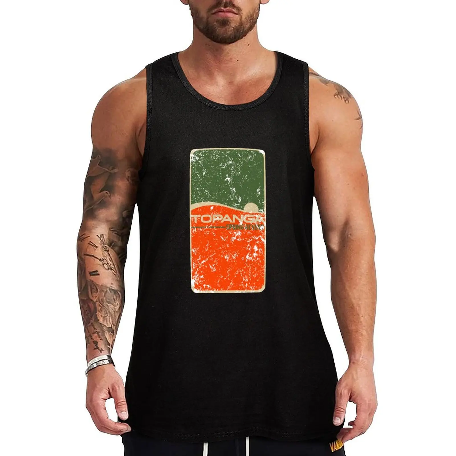 Topanga Pedal Tank Top Men's clothing cool things sports t-shirts for men