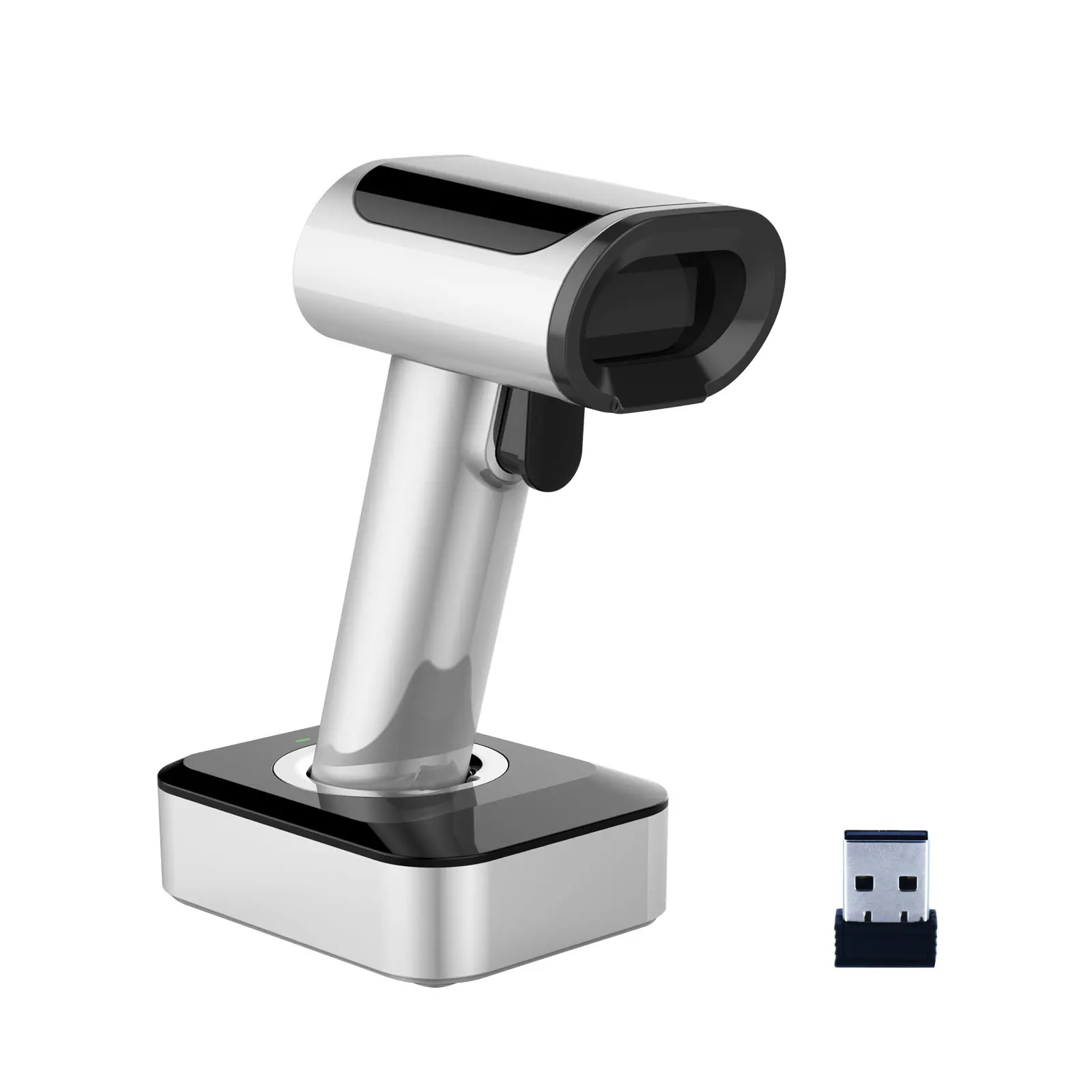 

CCD 2.4G BT Handheld Barcode Scanner With Charging Base 1930