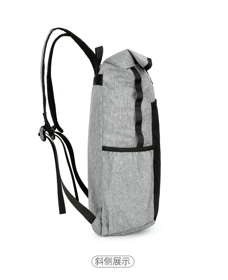 New Outdoor Folding Bag Ultra Light Solid Color Large Capacity Portable Waterproof Storage Bag Travel Bag