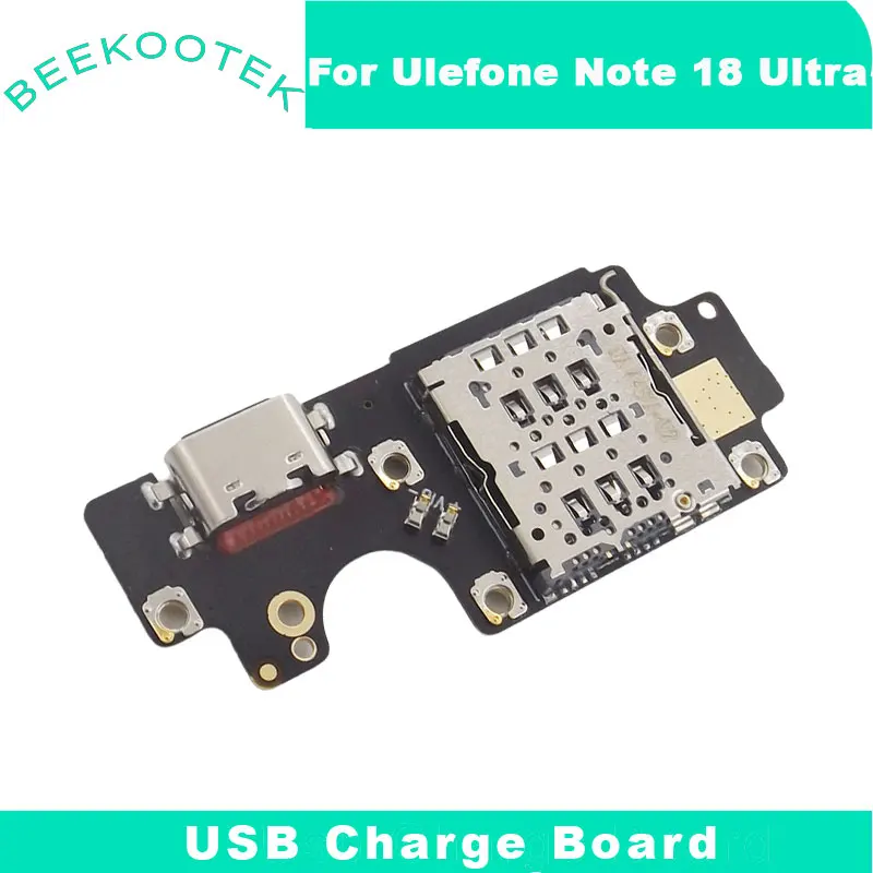 

New Original Ulefone Note 18 Ultra USB Board Base Dock Charging Charge Port Board Mic For Ulefone Note 18 Ultra Smart Phone