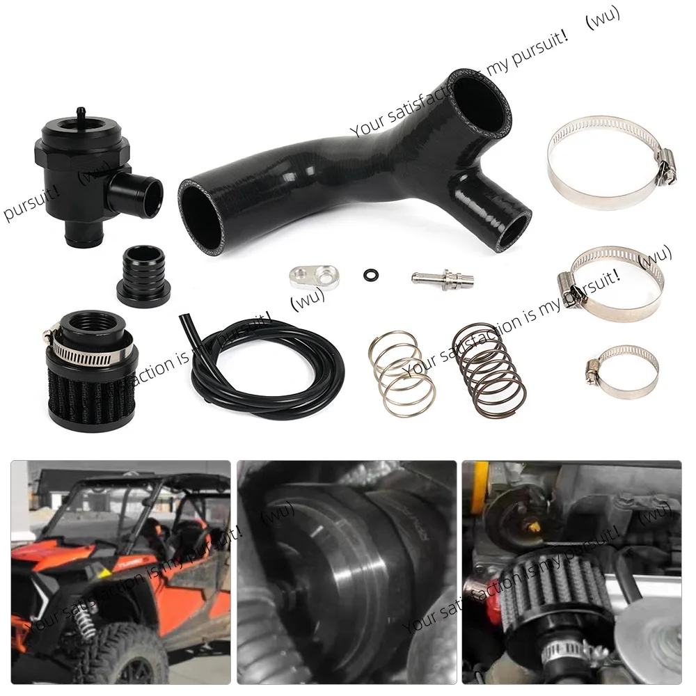 Auto Pressure Relief Valve For Can-Am Maverick X3 R ATV Pressure Relief Valve Silicone Tube Sleeve