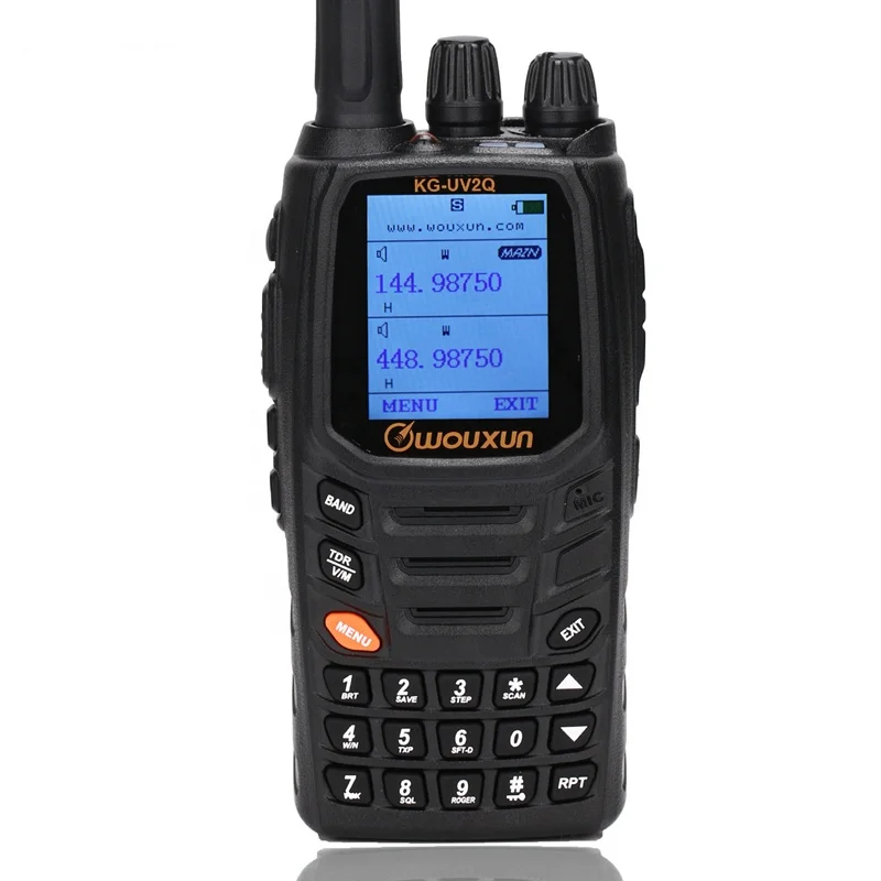 Wouxun KG-UV2Q 10W High Power 7 Bands Including Air Band Cross Band Repeater Walkie Talkie Upgrade KG-UV9D Plus Ham Radio