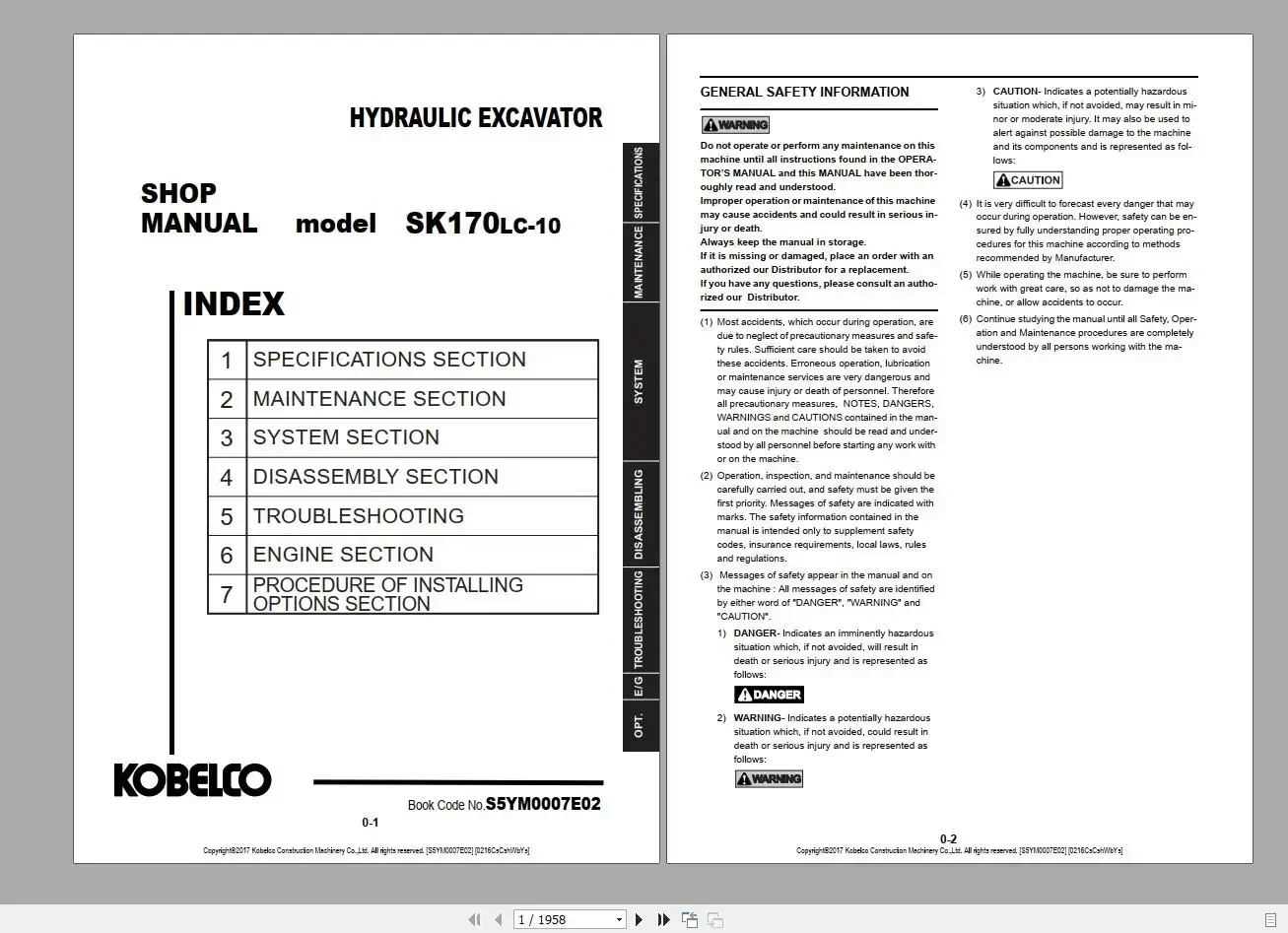 TruckEPC Kobelco 38.12 جيجابايت PDF محدث 2021 DVD دليل خدمة الآلات الثقيلة دليل المتجر