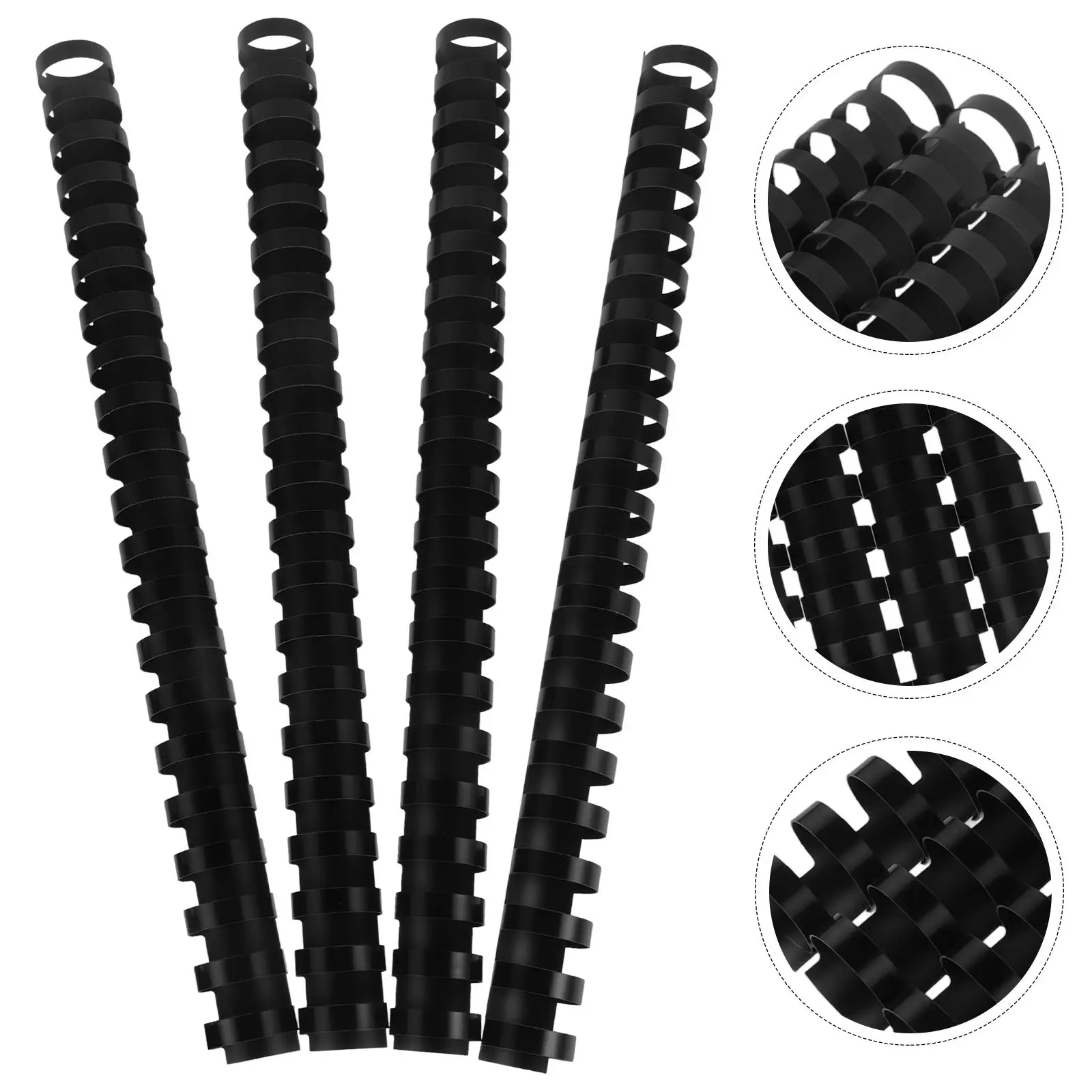 21 Ring Plastic Combs Binding Documents Various Colors Sizes Leaf Binder Book Holder Scrapbook Rings Photo Clip Office Supplies