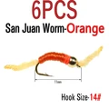 6PCS Orange