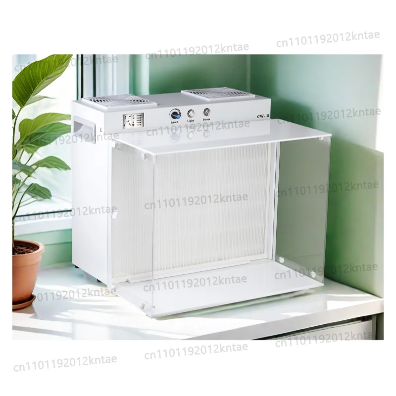 Horizontal Ultra Clean Work Bench Laminar Flow Cabinet Biological Safety Clean Cabinet with  Filter Mushroom