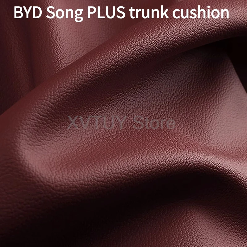 For BYD SONG PLUS DMi Champion Leather Trunk Mat Cargo Boot Liner Tray Waterproof Mud Protector Pad Cargo Mat Cars Accessories