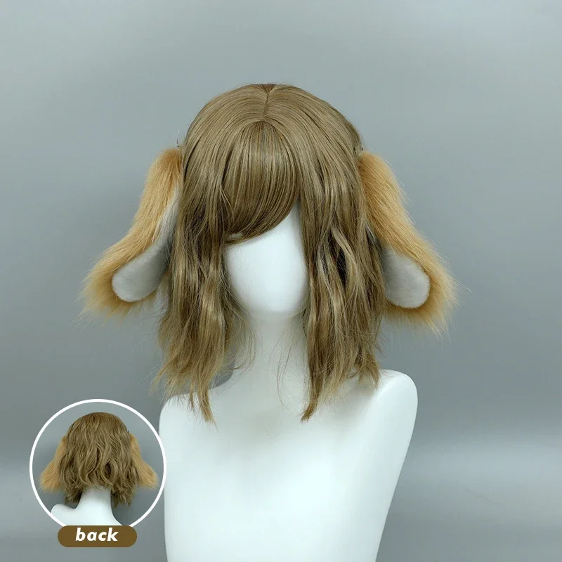 

Faux Fur Bunny Ears Headband for Women Drooping Animal Ear Hair Band Kawaii Party Cosplay Hair Accessory