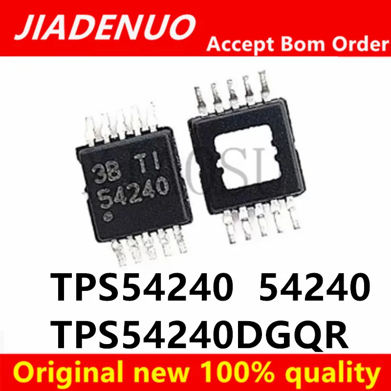 (10piece)100% New  TPS54240DGQR TPS54240 54240 MSOP10 Chipset