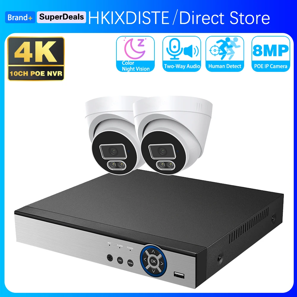 Variant: 10CH NVR 2Camera