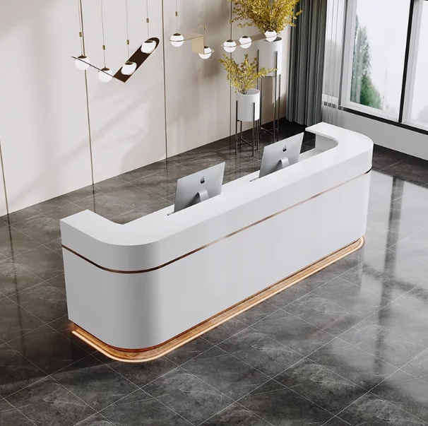 

# Большая стойка ресепшн/касса для магазина одежды, отеля, стоматологического кабинета, салона красоты