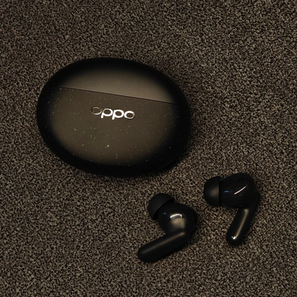 OPPO Enco Air 4 Pro TWS سماعة رأس لاسلكية 49dB نشط إلغاء الضوضاء سماعة بلوتوث 5.4 44 ساعة B عمر البطارية صحيح IP55