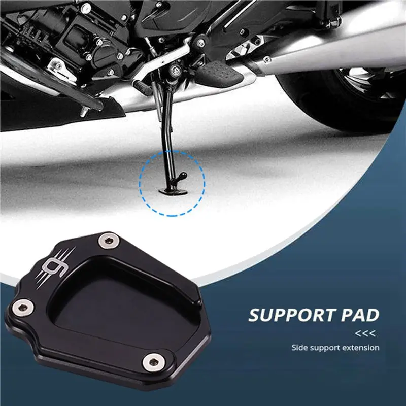 Reliable-Motorcycle Kickstand Pad Side Stand Enlarge Extension For K1600gt K1600gtl 2017-2019