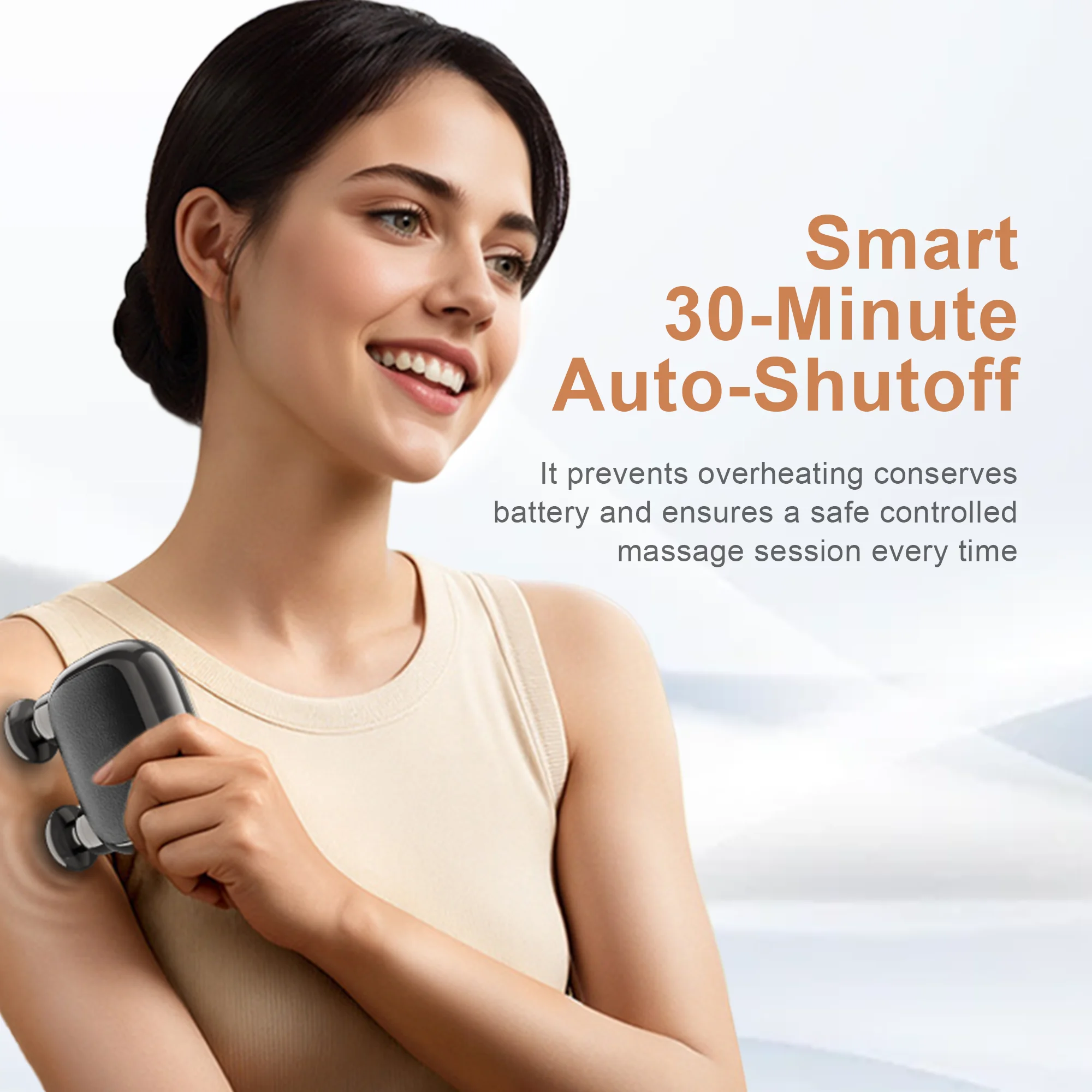 Leercon High Frequency Vibration Fascia Gun Portable Electric Massage Gun Mini Body Massage Gun Muscle Relaxation Fascia masajeador,Best Gift for Women Men