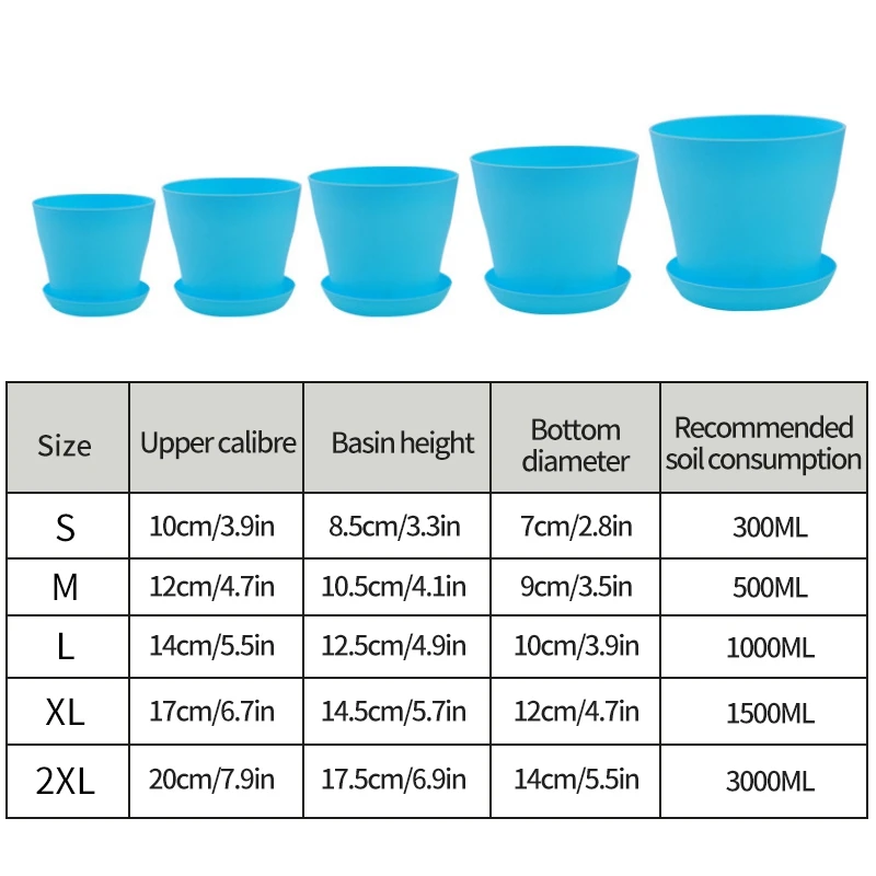 أصيص زهور ملون مزارعي مستدير أصيص نباتات عصاري أواني زهور للحديقة صينية مستلزمات زراعة ديكور مكتبي