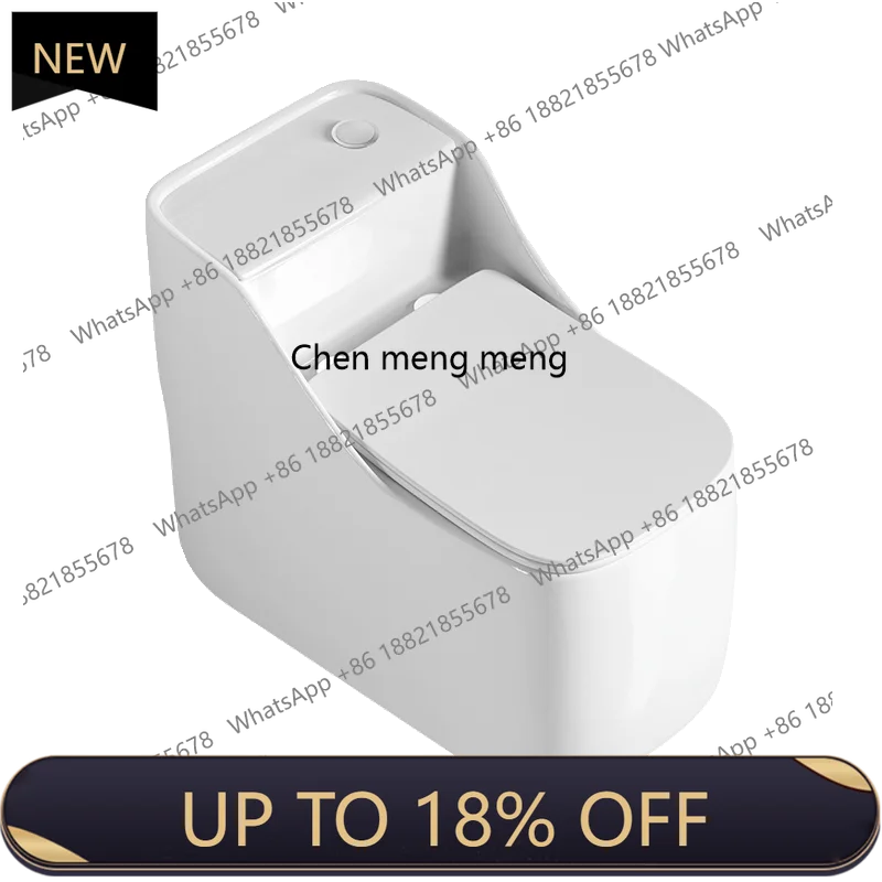 

Z189 Household ordinary flush toilet Small apartment siphon creative egg integrated toilet Water-saving and deodorant toilet