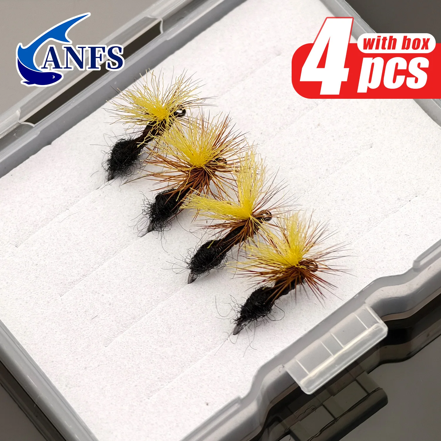 Kit ANFS de Moscas Secas para Trucha con Cajas - imagen 3