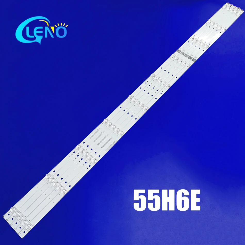 LED Strip For Hisense H55A6100 H55A6100UK H55A6120 H55A6200 H55A6200UK H55A6250UK HZ55A67 HZ55H55 HZ55A65 HZ55H50Y 55EU6070