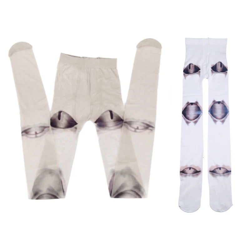 Frauen Harajuku Neuheit Strumpfhosen Japanischen Gothic Stil Anime Jointed für 3D Druck Strumpfhosen Cosplay