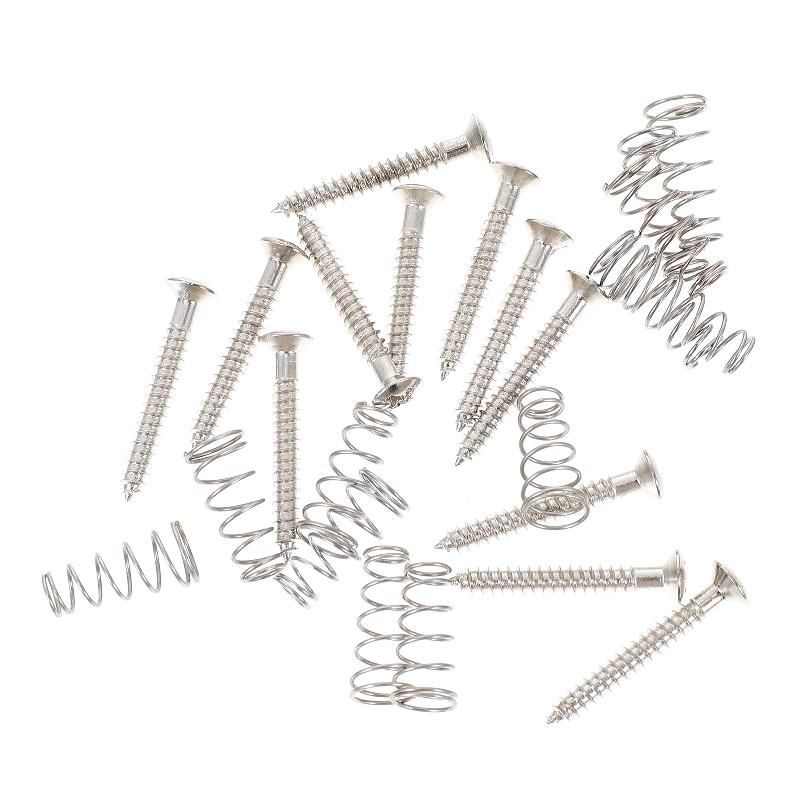 

Pickup Screw Mounting Springs Electric Guitar Hardware Repair Parts Screws and Metal Kit Maintenance