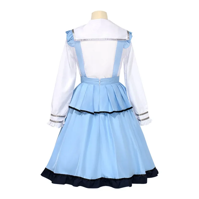 Wonderlands×Showtime Akiyama Mizuki Cosplay Costumes Colorful Stage Feat Role Play Maid Clothes Wig Full Suit Women Lady Gift